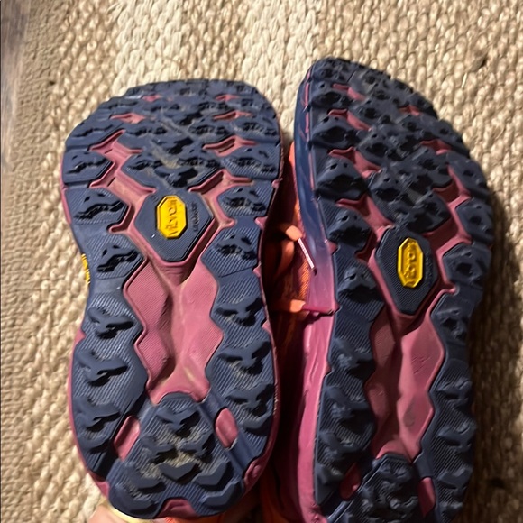 Hoka Vibrant Orange Running Shoes - Picture 3 of 6